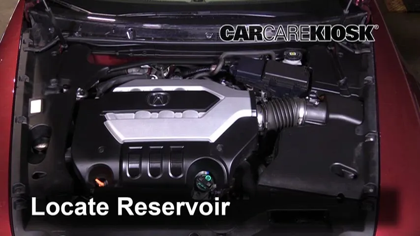 2009 Acura RL 3.7L V6 Líquido limpiaparabrisas